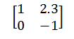 2x2矩阵