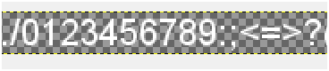 字体纹理